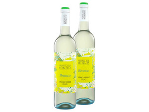 2er Weinpaket Portal do Minho Vinho Verde DOC halbtrocken, Weißwein, 
         1.5-l