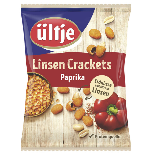 Bild 1 von Ültje Linsen Crackets Paprika 110G