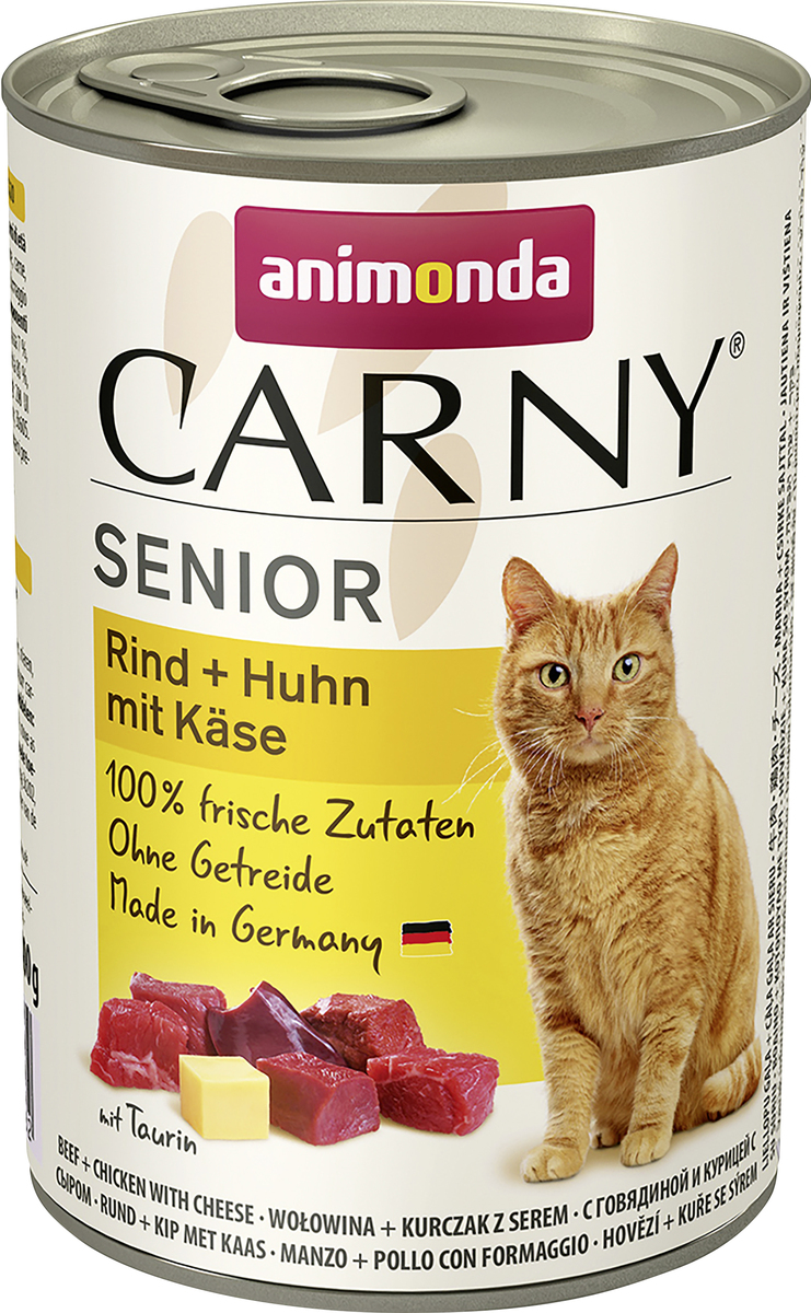 Bild 1 von Animonda Carny Senior Rind + Huhn mit Käse 400 g