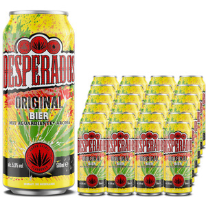 Desperados Tequila Flavoured Beer 24x0,5L