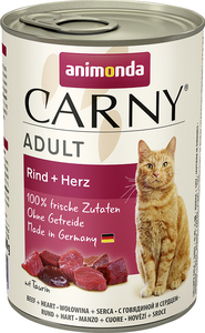 Animonda Carny Adult Rind + Herz 400 g