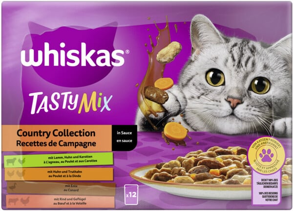 Bild 1 von Whiskas Tasty Mix Country Collection in Sauce 12x 85G