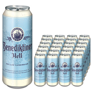 Benediktiner Hell 24x0,5L