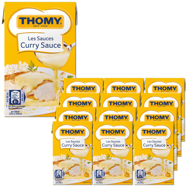 Bild 1 von Thomy Les Sauces Curry Sauce 12x250ML