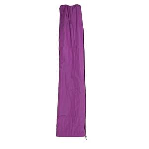 Schutzhülle MCW für Ampelschirm bis 4 m, Abdeckhülle Cover mit Reißverschluss ~ lila-violett