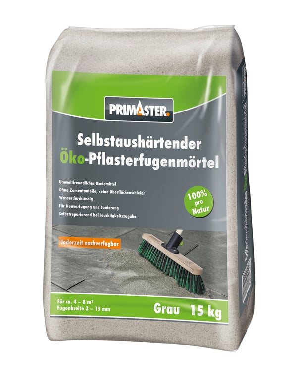 Bild 1 von Primaster Pflasterfugenmörtel Öko selbstaushärtend 15 kg grau