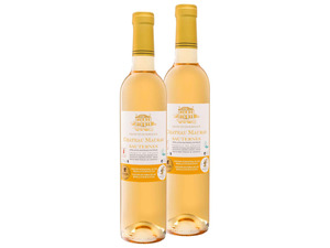 2er Weinpaket Château Mauras Sauternes AOC süß vegan 0,5-l-Flasche, Süßwein, 
         1-l