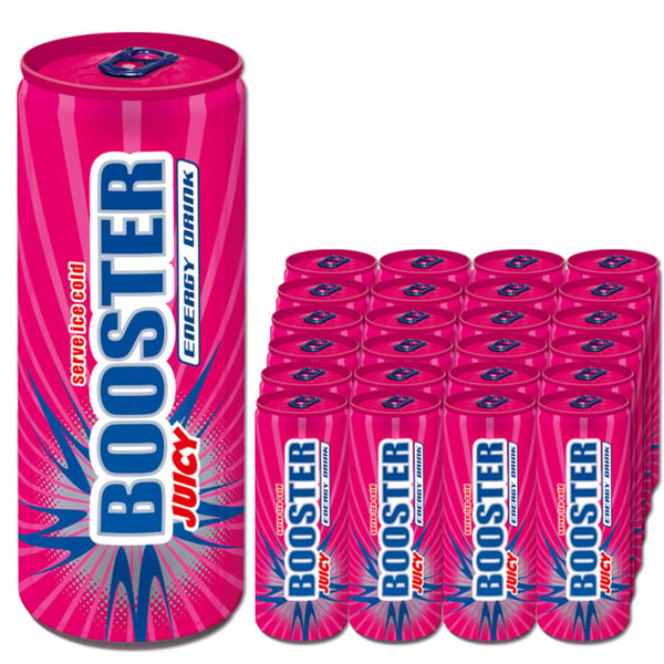 Bild 1 von Booster Juicy Energydrink 24x0,33L