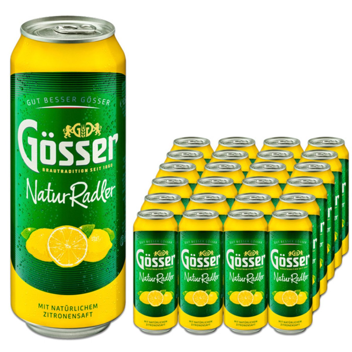 Bild 1 von Gösser Natur Radler 24x0,5L