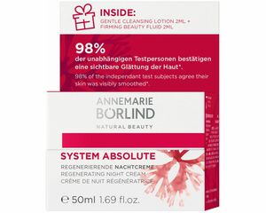 ANNEMARIE BÖRLIND system absolute Regenerierende Nachtcreme Limited Edition 50 ml