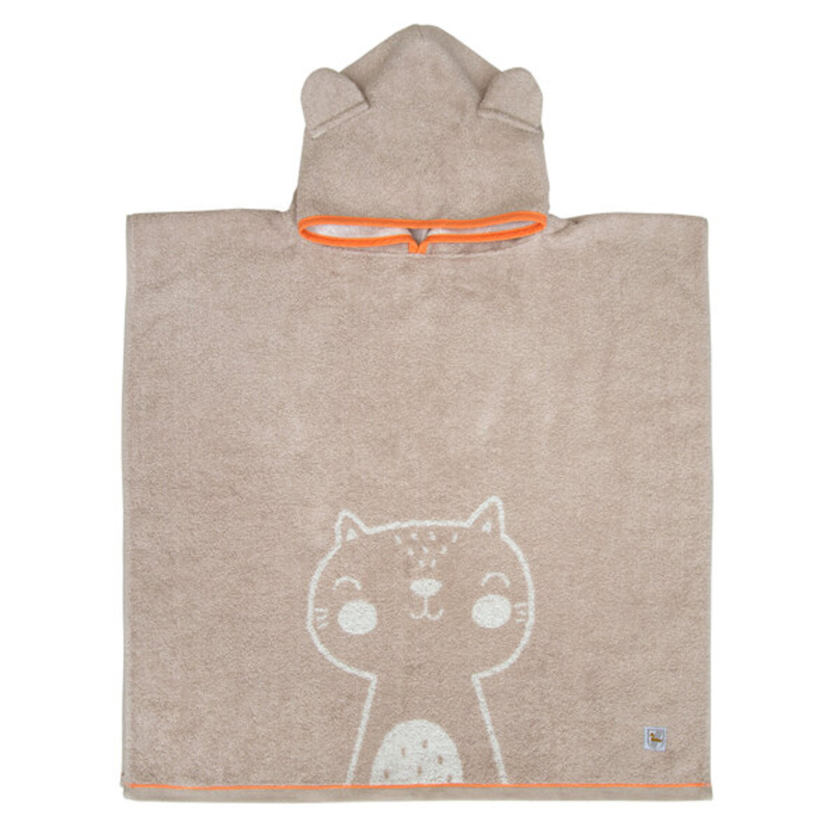 Bild 1 von Kinder-Badeponcho Katze