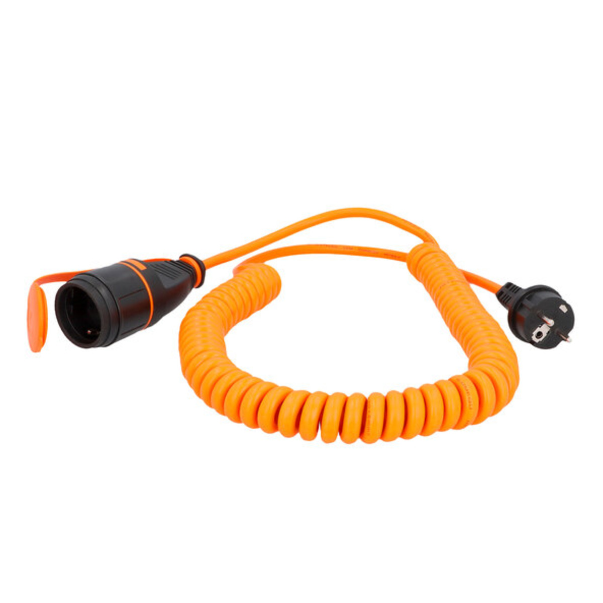 Bild 1 von 5 m Baustellen-Spiral-Verlängerungskabel H07Bq