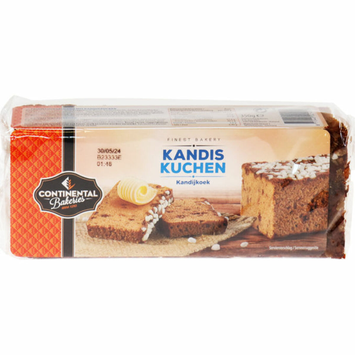 Bild 1 von Continental Bakery 2 x Frühstückskuchen mit Kandiszucker