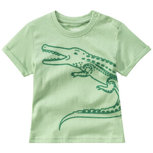 Jungen T-Shirt mit Krokodil-Motiv HELLGRÜN