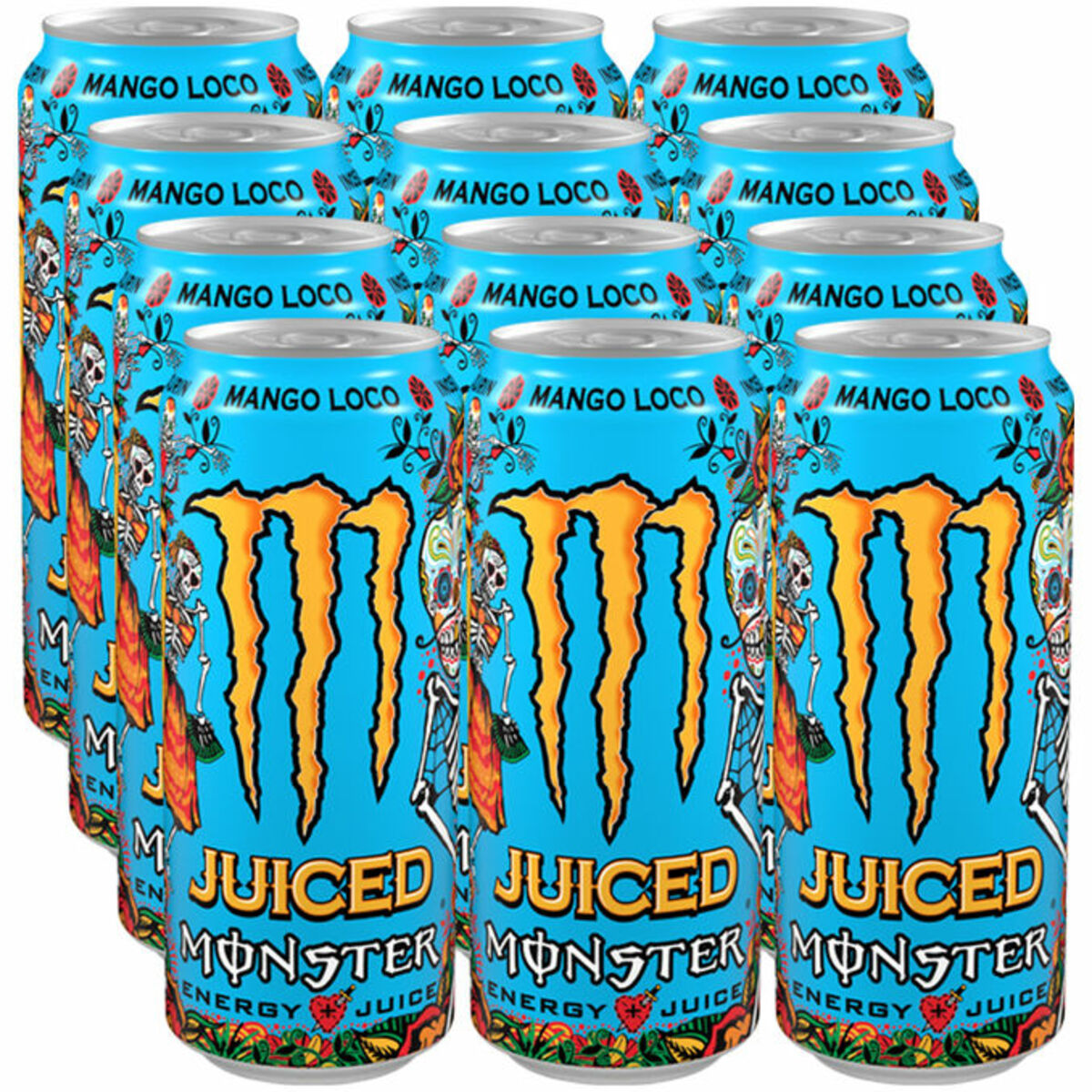 Bild 1 von Monster Energy Mango Loco, 12er Pack (EINWEG) zzgl. Pfand