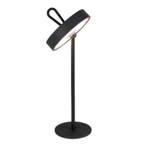 LED-Akku-Tischlampe Ella, schwarz – Energieeffizienzklasse G