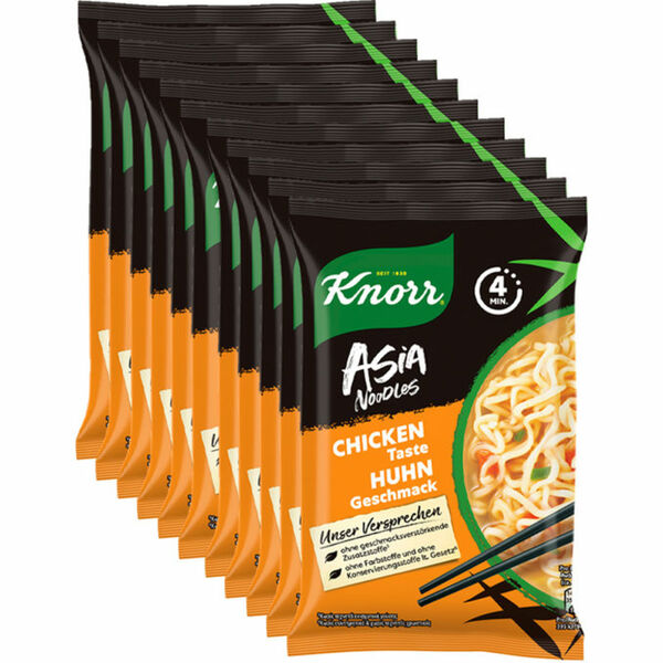 Bild 1 von Knorr Asia Noodles Chicken, 11er Pack