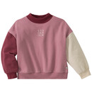Bild 1 von Mädchen Sweatshirt mit Farbteilern HELLLILA / BEERE / CREMEWEISS