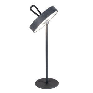 LED-Akku-Tischlampe Ella, grau – Energieeffizienzklasse G
