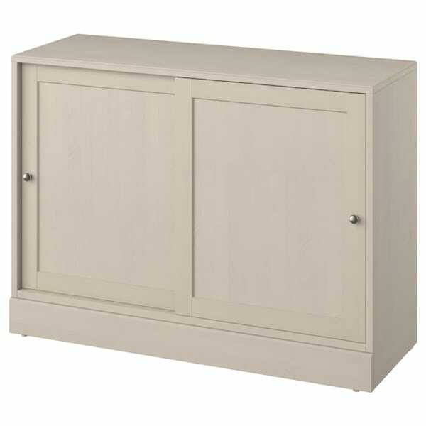 Bild 1 von HAVSTA  Sideboard-Grundelement, graubeige 121x47x89 cm