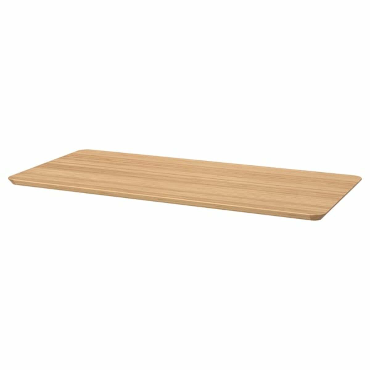 Bild 2 von ANFALLARE / OLOV  Schreibtisch, Bambus/schwarz 140x65 cm