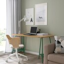 Bild 4 von ANFALLARE / TILLSLAG  Schreibtisch, Bambus/grün 140x65 cm