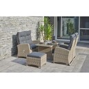 Bild 2 von Westside Lounge-Set Bergamo 6-teilig aus Polyrattan Beige