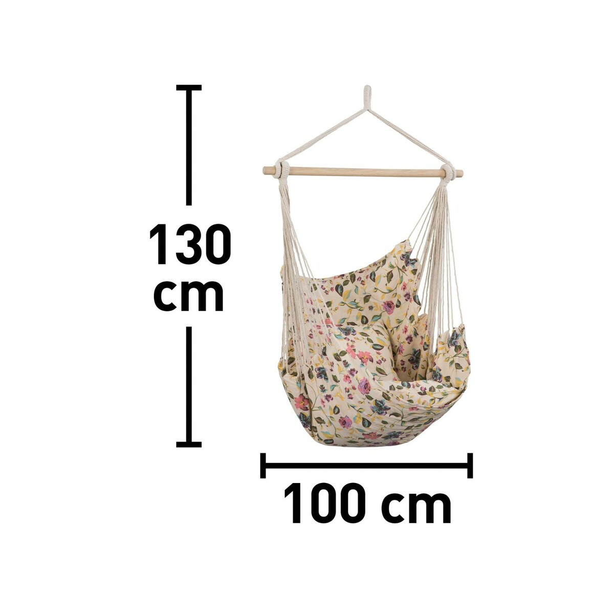 Bild 4 von Hängesessel Lytton Blumen-Print