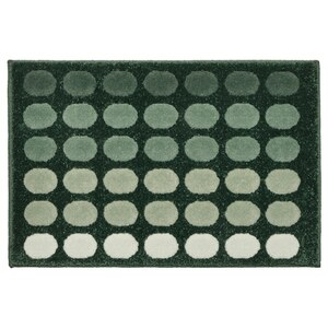 TUNNELBANA  Fußmatte, dunkelgrün 40x60 cm