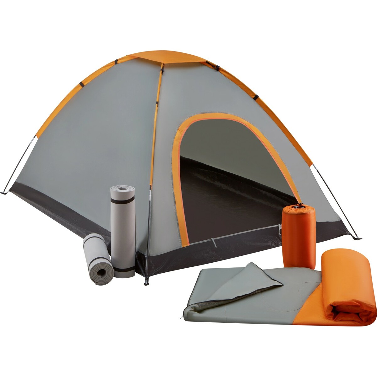 Bild 1 von Festival-Set 5-teilig Grau-Orange