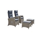 Bild 1 von Westside Lounge-Set Bergamo 4-teilig aus Polyrattan Beige