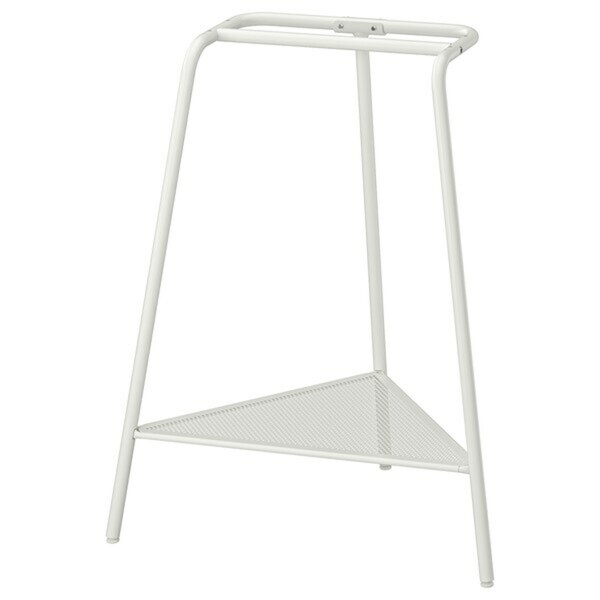 Bild 3 von ANFALLARE / TILLSLAG  Schreibtisch, Bambus/weiß 140x65 cm