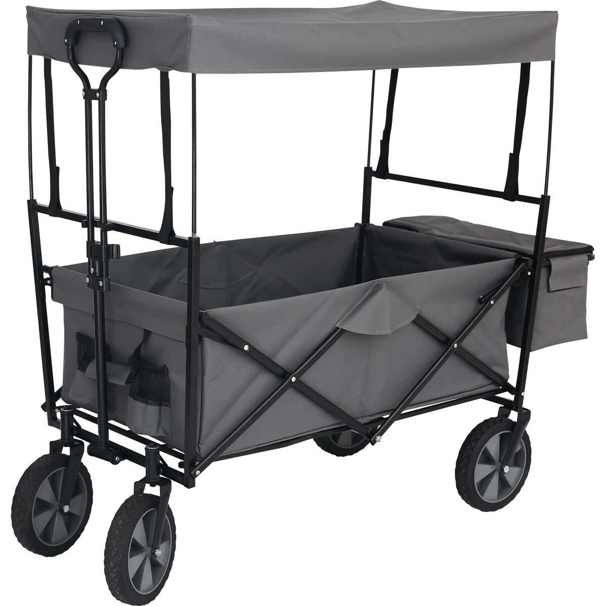 Bild 1 von Faltbarer Bollerwagen mit Dach Grau