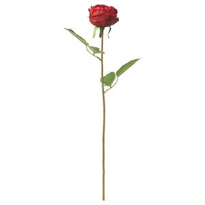 SMYCKA  Kunstblume, drinnen/draußen/Rose rot 52 cm