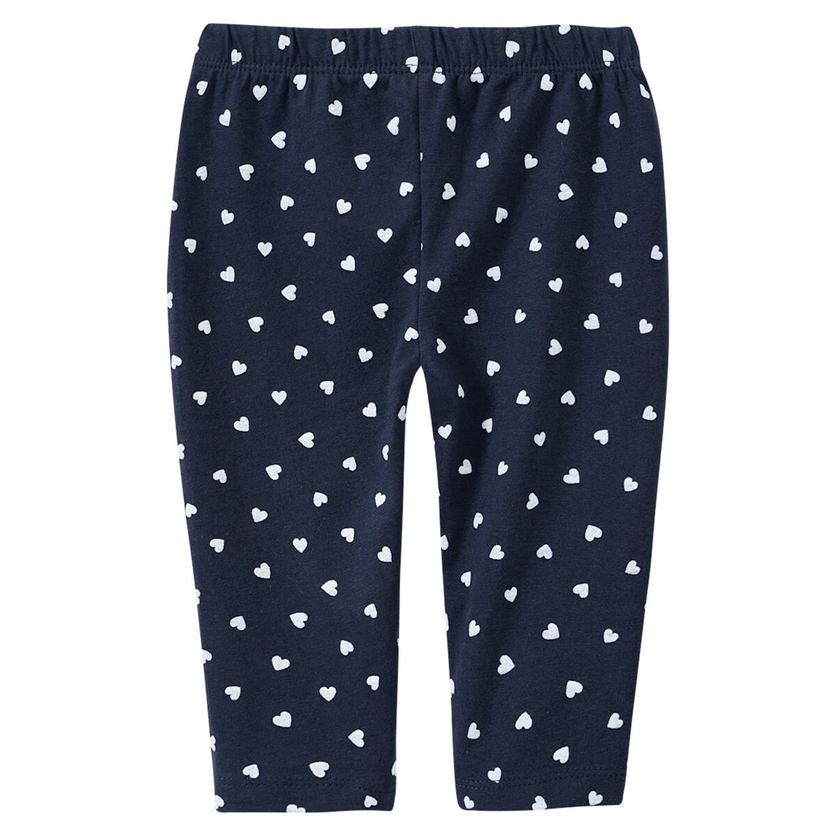 Bild 1 von Baby Capri-Leggings mit kleinen Herzen DUNKELBLAU