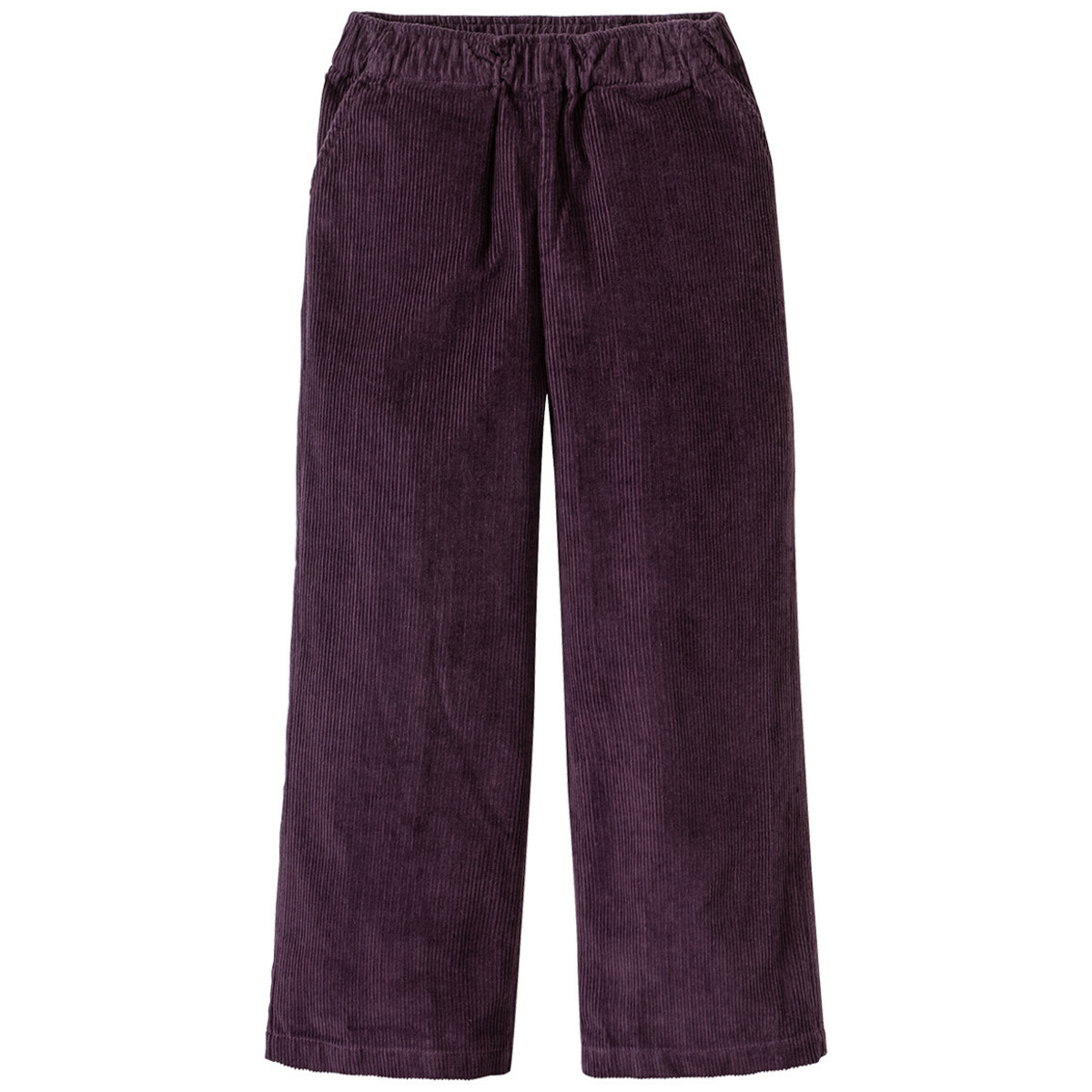 Bild 1 von Mädchen Cordhose mit weitem Bein DUNKELLILA