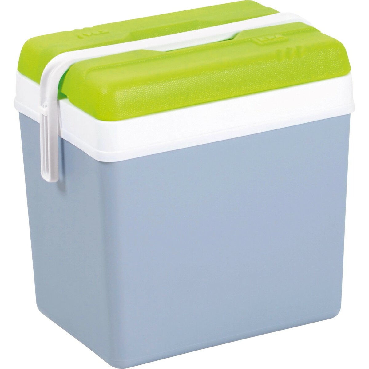 Bild 1 von Kühlbox Perlgrau und Grün 24 l