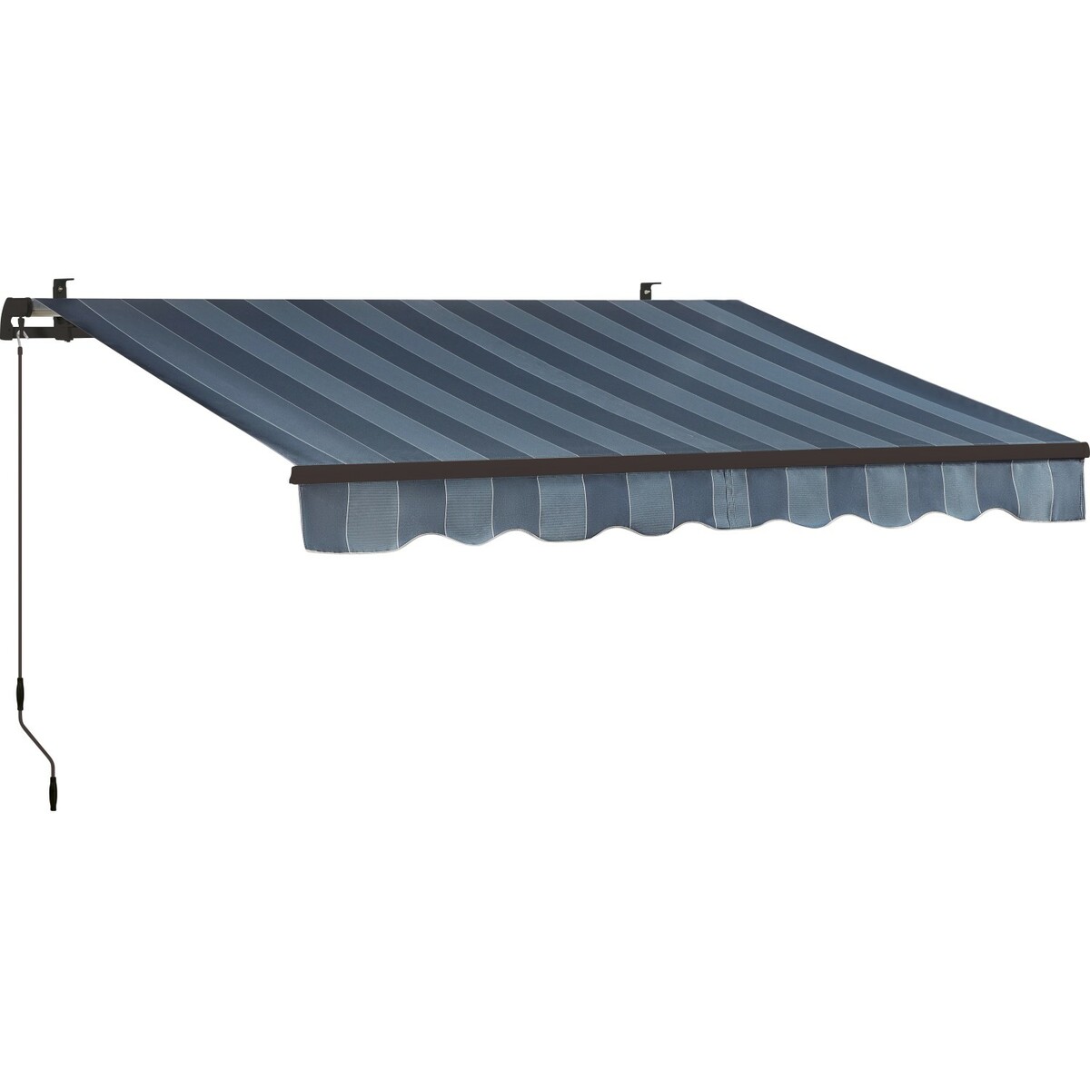 Bild 1 von Markisenstoff 300 cm x 200 cm Blau gestreift