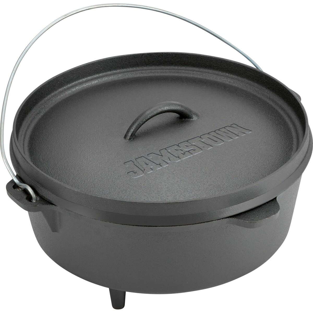 Bild 3 von Jamestown Dutch-Oven-Set Dreibein 6-tlg. Schwarz