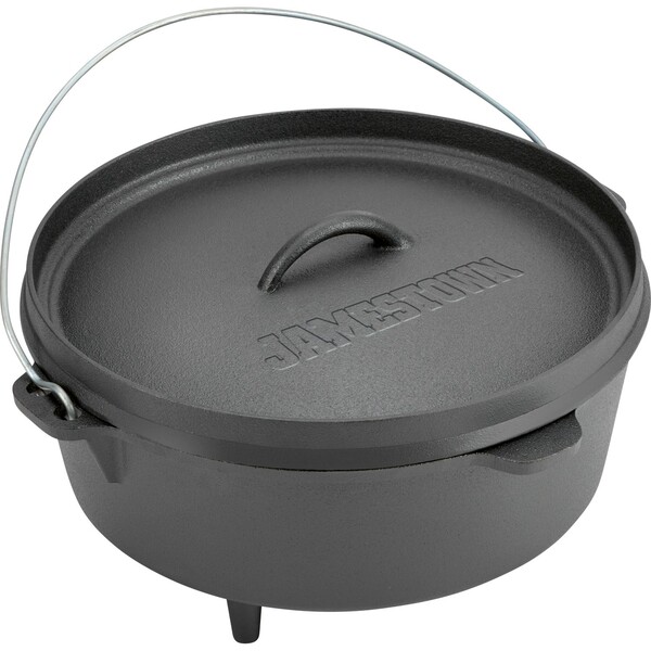 Bild 3 von Jamestown Dutch-Oven-Set Dreibein 6-tlg. Schwarz