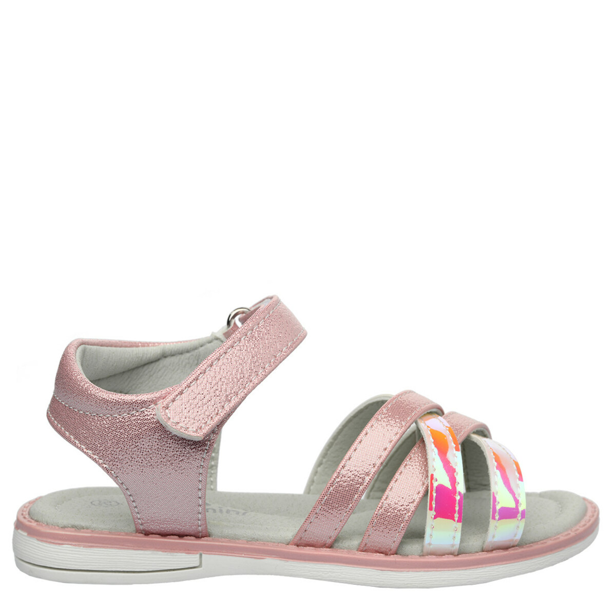 Bild 1 von Baby Sandalen mit Regenbogen-Riemen ROSA