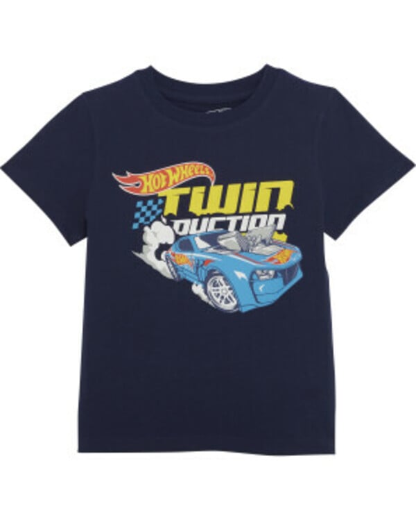 Bild 1 von Hot Wheels T-Shirt, Rundhalsausschnitt, dunkelblau