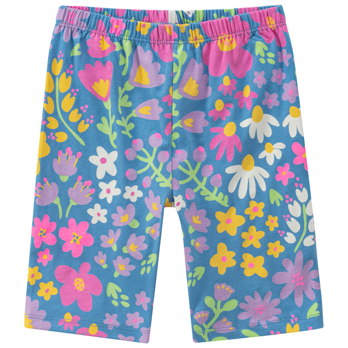 Bild 1 von Mädchen Radler mit Blumen-Motiv BLAU