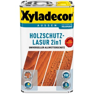 Xyladecor Holzschutz-Lasur 2in1 Mahagoni matt 5 l