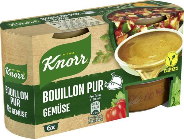 Bild 1 von Knorr Bouillon Pur Gemüse