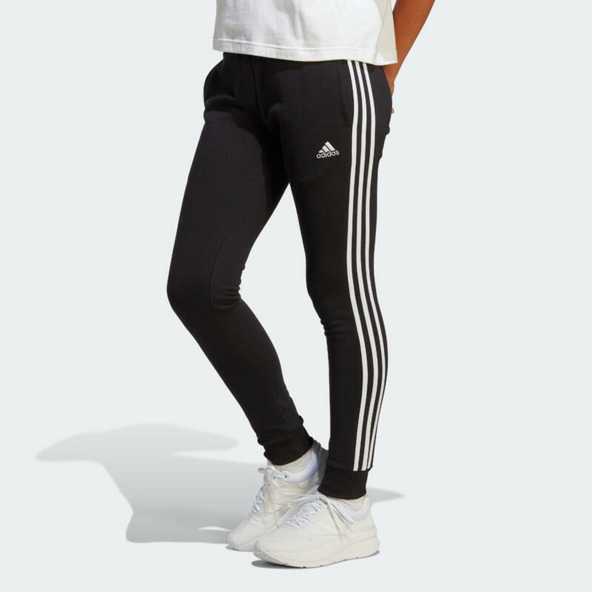 Bild 1 von ADIDAS Adidas Jogginghose Damen - schwarz mit Blumenprint