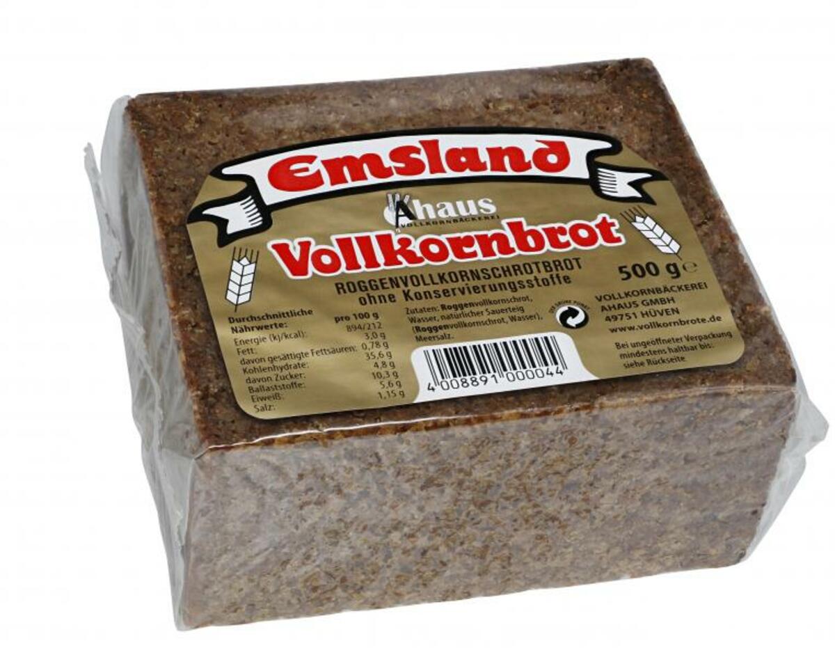 Bild 1 von Emsland Ahaus Vollkornbrot