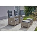 Bild 2 von Westside Lounge-Set Bergamo 4-teilig aus Polyrattan Beige