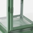 Bild 4 von BORRBY  Laterne für Blockkerze innen/außen, grün 28 cm