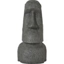 Bild 1 von Gartenfigur Moai Büste 96 cm Grau